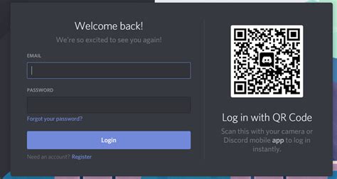 Cant scan login qr codes : r/discordapp